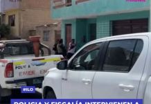 MOQUEGUA: POLICIA Y FISCALÃA INTERVIENEN A INQUILINOS DE VIVIENDA EN ALTO ILO
