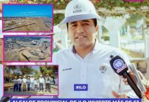 MOQUEGUA: ALCALDE PROVINCIAL DE ILO INVIERTE MÃS DE 63 MILLONES EN OBRAS QUE FOMENTAN EL DESARROLLO E IMPULSAN EL TURISMO
