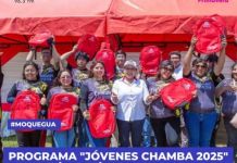 MOQUEGUA: PROGRAMA "JÃ“VENES CHAMBA 2025" CERRÃ“ CON Ã‰XITO EN MARISCAL NIETO