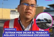 MOQUEGUA: SUTRAN PIDE DEJAR EL TRABAJO AISLADO Y COORDINAR ESFUERZOS PARA REDUCIR ACCIDENTES