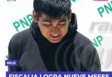 MOQUEGUA: FISCALIA LOGRA NUEVE MESES DE PRISIÃ“N PREVENTIVA