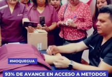 MOQUEGUA: 93% DE AVANCE EN ACCESO A METODOS ANTICONCEPTIVOS EN LA REGIÃ“N