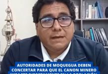 MOQUEGUA: AUTORIDADES DE MOQUEGUA DEBEN CONCERTAR PARA QUE EL CANON MINERO IMPACTE DIRECTAMENTE EN LA POBLACIÃ“N, SEÃ‘ALA CATEDRÃTICO DE LA UNAM