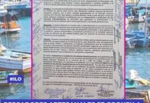 MOQUEGUA: PESCADORES ARTESANALES SE OPONEN A PLANTA DESALINIZADORA DE AGUA