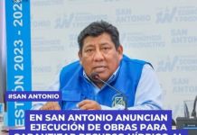 MOQUEGUA: EN SAN ANTONIO ANUNCIAN EJECUCIÃ“N DE OBRAS PARA GARANTIZAR RECURSO HÃDRICO AL SECTOR AGRÃCOLA