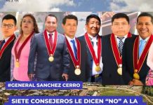 MOQUEGUA: SIETE CONSEJEROS LE DICEN â€œNOâ€ A LA SESION DESCENTRALIZADA DE OMATE