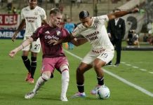 UNIVERSITARIO PERDIÃ“ 1-0 ANTE RIVER PLATE POR LA FECHA 1 DE LA COPA LIBERTADORES