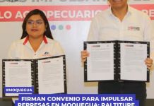 MOQUEGUA: FIRMAN CONVENIO PARA IMPULSAR REPRESAS: PALTITURE, CORALAQUE, TAMBILLO Y CUTURI