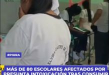 PIURA: MÃS DE 80 ESCOLARES AFECTADOS POR PRESUNTA INTOXICACIÃ“N TRAS CONSUMIR ALIMENTOS DEL PROGRAMA WASI MIKUNA