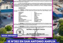 SAN ANTONIO: I.E. NÂ°352 AMPLÃA NIVEL PRIMARIO POR ALTA DEMANDA ESCOLAR