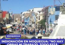 MOQUEGUA: "NO HAY OBRAS NI TRABAJO, TODO ESTÃ POLITIZADO"