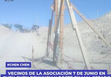 CHEN CHEN: VECINOS DE LA ASOC. 7 DE JUNIO DENUNCIAN POSTE EN MAL ESTADO DESDE HACE MÃS DE 5 MESES