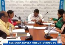 SAN ANTONIO: REGIDORA REVELA PRESUNTO ROBO DE COMBUSTIBLE EN OBRA DE LA MUNICIPALIDAD DISTRITAL