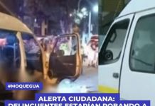MOQUEGUA: DELINCUENTES ESTARÃAN ROBANDO A JUBILADOS TRAS RETIRARSE DEL BANCO
