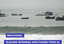 OLEAJES INTENSOS AFECTARÃN TODO EL LITORAL PERUANO HASTA EL 25 DE ABRIL, ALERTA EL INDECI