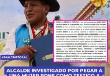 SAN CRISTOBAL: ALCALDE INVESTIGADO POR PEGAR A UNA MUJER PONE COMO TESTIGO A â€œDIOSITOâ€