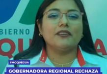 MOQUEGUA: GOBERNADORA REGIONAL RECHAZA DECLARACIONES DEL ALCALDE DE ILO SOBRE EL FDM