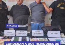 TACNA: CONDENAN A DOS TIMADORES DE INDEFENSA ANCIANA DE 81 AÃ‘OS