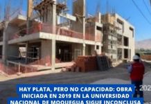 MOQUEGUA: OBRA INICIADA EN 2019 EN LA UNAM SIGUE INCONCLUSA TRAS CASI 6 AÃ‘OS, ADVIERTE CONTRALORÃA