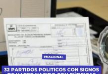 32 PARTIDOS POLITICOS CON SIGNOS DE HABER NACIDO CON RÃšBRICAS â€œBAMBAâ€