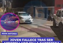 SAN ANTONIO: JOVEN  FALLECE TRAS SER ATROPELLADO EN LA CARRETERA BINACIONAL, VEHÃCULO FUE ABANDONADO CERCA DEL CENTRO DEL ADULTO MAYOR