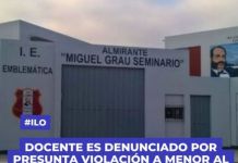 ILO: DOCENTE ES DENUNCIADO POR PRESUNTA VIOLACIÃ“N A MENOR AL INTERIOR DE I. E. E.