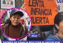 ILO: PADRES DE FAMILIA REALIZAN PLANTON POR CASO DE PRESUNTA VIOLACIÃ“N EN LA I.E. ALMIRANTE MIGUEL GRAU SEMINARIO