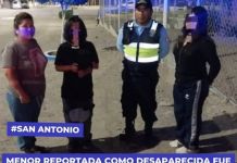 SAN ANTONIO: MENOR REPORTADA COMO DESAPARECIDA FUE UBICADA TRAS ACCIÃ“N CONJUNTA DE SERENAZGO Y POLICÃA