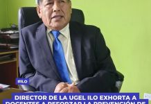 ILO: DIRECTOR DE LA UGEL ILO EXHORTA A DOCENTES A REFORZAR LA PREVENCIÃ“N DE CASOS DE ABUSO SEXUAL