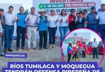 MOQUEGUA: RÃOS TUMILACA Y MOQUEGUA TENDRÃN DEFENSA RIBEREÃ‘A DE 10 KILÃ“METROS