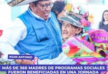 SAN ANTONIO: MÃS DE 360 MADRES DE PROGRAMAS SOCIALES FUERON BENEFICIADAS EN UNA JORNADA ORGANIZADA POR LA MUNICIPALIDAD DISTRITAL