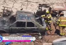 MOQUEGUA: INCENDIO EN TALLER/ALMACÃ‰N DEL SECTOR LECHUZAS FUE CONTROLADO A TIEMPO POR LOS BOMBEROS