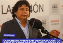 APRUEBAN DENUNCIA CONTRA SUSEL PAREDES POR PERMITIR INGRESO DE PERSONAS TRANS A BAÃ‘OS DE MUJERES