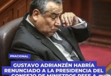 GUSTAVO ADRIANZÃ‰N HABRÃA RENUNCIADO A LA PRESIDENCIA DEL CONSEJO DE MINISTROS PESE A CAMBIOS EN EL GABINETE