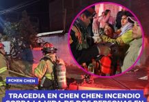 CHEN-CHEN: INCENDIO COBRA LA VIDA DE DOS PERSONAS EN LA MADRUGADA