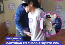 CUSCO: CAPTURAN A SUJETO CON REQUISITORIA POR VIOLACIÃ“N SEXUAL A MENOR EN MOQUEGUA