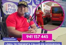 MOQUEGUA: COMPAÃ‘IA DE BOMBEROS ALERTAN SOBRE PROBLEMAS EN LLAMADAS DE EMERGENCIA AL 116