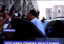 AREQUIPA: VIZCARRA GENERA REACCIONES DIVIDIDAS EN SU VISITA A LA CIUDAD BLANCA