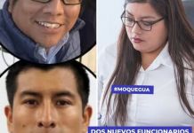MOQUEGUA: DOS NUEVOS FUNCIONARIOS SE SUMARON AL EQUIPO DE â€œGILIAâ€