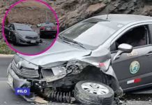 ILO: ACCIDENTE DE TRÃNSITO EN BAJADA DE ENACE MOVILIZA A SERENAZGO