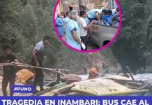 PUNO: BUS CAE AL ABISMO Y DEJA 20 MUERTOS EN INAMBARI