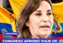CONGRESO APROBÃ“ VIAJE DE DINA BOLUARTE A ECUADOR