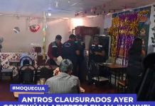 SAN FRANCISCO: ANTROS CLAUSURADOS AYER, CONTINÃšAN ABIERTOS EN AV. "MANUEL C. DE LA TORRE"