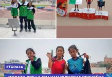 TORATA: PEQUEÃ‘AS GUERRERAS DE TORATA RUNNERS LO DIERON TODO EN EL NACIONAL DE ATLETISMO