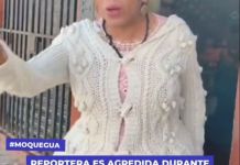 SAMEGUA: REPORTERA ES AGREDIDA DURANTE OPERATIVO A LOCALES INFORMALES EN LA QUEBRADA