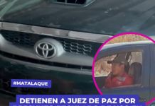 MATALAQUE: DETIENEN A JUEZ DE PAZ POR PRESUNTO PECULADO DE USO