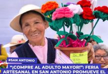 SAN ANTONIO: FERIA ARTESANAL PROMUEVE EL TALENTO Y ESFUERZO DE NUESTROS ADULTOS MAYORES