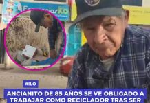 ILO: ANCIANITO DE 85 AÃ‘OS SE VE OBLIGADO A TRABAJAR COMO RECICLADOR TRAS SER EXCLUIDO DEL PROGRAMA PENSIÃ“N 65