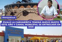 MOQUEGUA: Ã“VALO LA CARUMEÃ‘ITA TENDRÃ NUEVO BUSTO ESTE AÃ‘O Y CAMAL MUNICIPAL SE ENTREGARÃ EN 2026