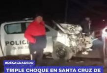 PUNO: TRIPLE CHOQUE EN SANTA CRUZ DE CUMI DEJA VARIOS HERIDOS